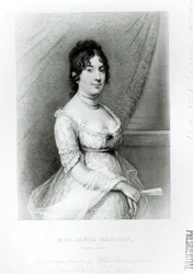 Mme James Madison, Dolley Payne (1768-1849), vers 1804-55
